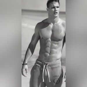 Vintage Abercrombie & Fitch Rare Gray Football Varsity Y2K Sweatpants Size XS/S